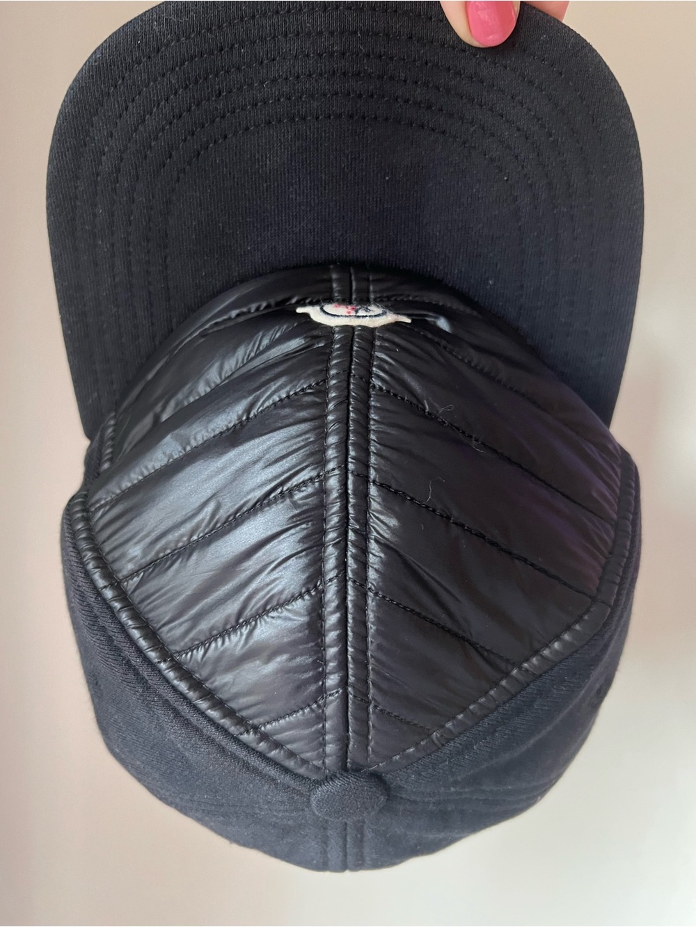Moncler Baseball Berretto Cap Men's Hat Adjustable Black - Picture 17 of 17